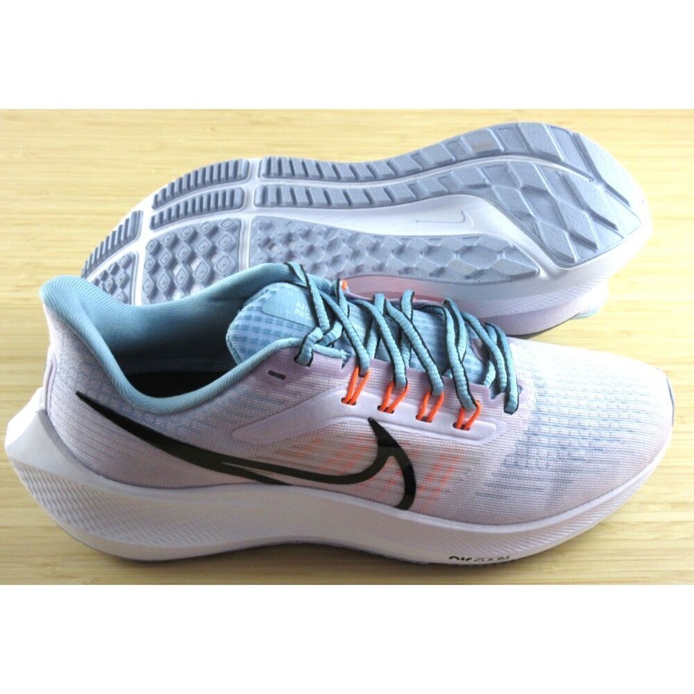 Women's Nike Air Zoom Pegasus 39 Running Shoes Doll Iris Whisper Purple Sizes - Picture 2 of 7